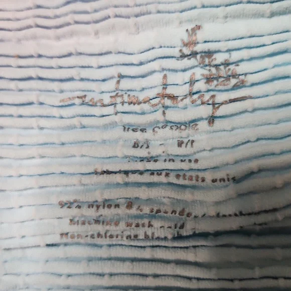 Nwot Free People Intimately Custom Tie Dye Smocked Crop Top - Picture 7 of 10